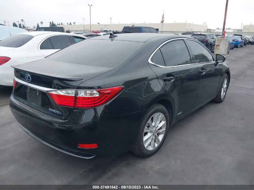 2014 LEXUS ES 300H HYBRID JTHBW1GGXE2053363