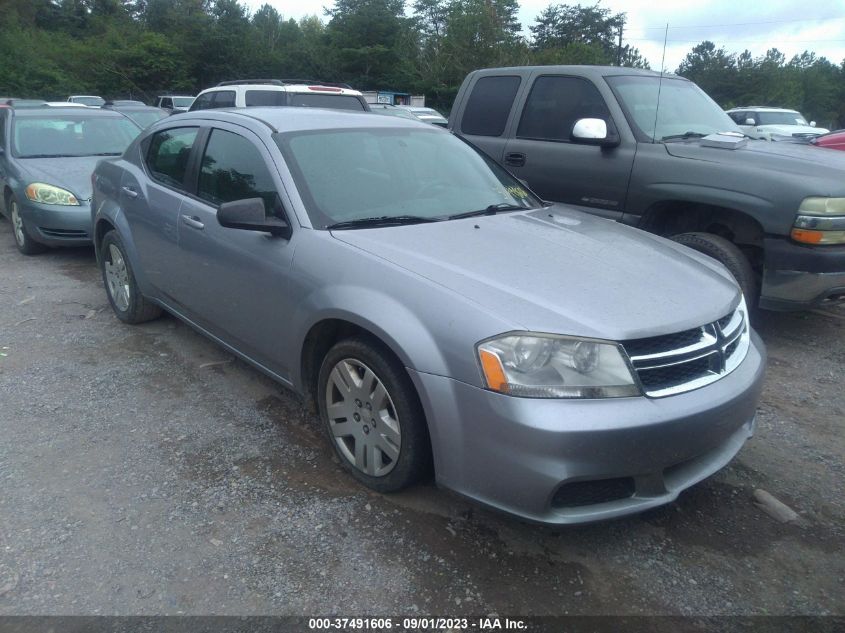 2014 DODGE AVENGER SE - 1C3CDZAB0EN125861