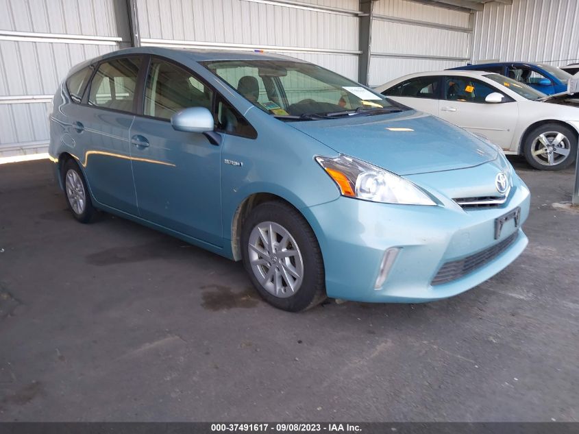 2014 TOYOTA PRIUS V TWO/THREE/FIVE - JTDZN3EU2EJ015493