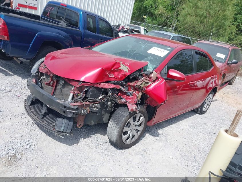 2014 TOYOTA COROLLA L/LE/S/S PLUS/LE PLUS - 5YFBURHE8EP164076