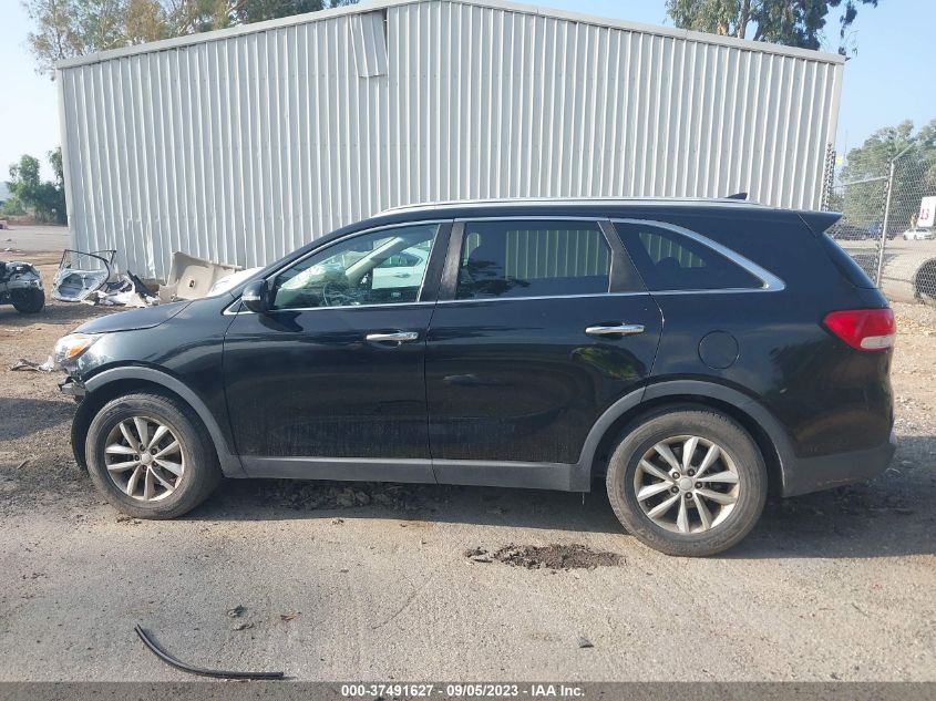 2018 KIA SORENTO LX - 5XYPG4A36JG346107