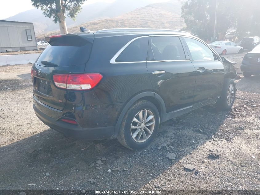 2018 KIA SORENTO LX - 5XYPG4A36JG346107