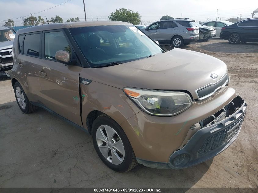 2014 KIA SOUL BASE - KNDJN2A21E7002792