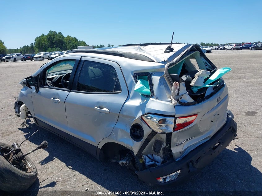 VIN MAJ3S2GE2LC367012 2020 FORD ECOSPORT SE