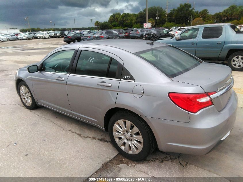 2013 CHRYSLER 200 LX - 1C3CCBAB4DN646719