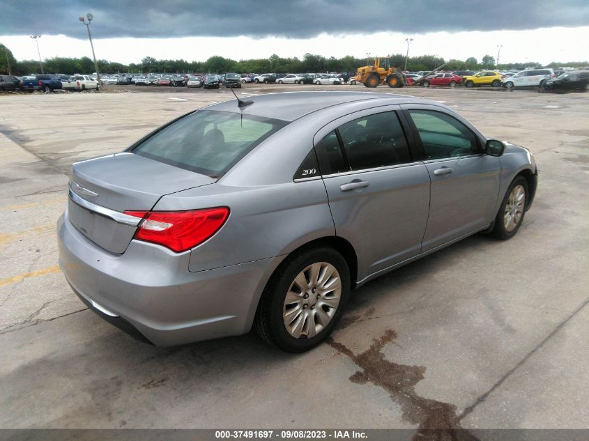 2013 CHRYSLER 200 LX - 1C3CCBAB4DN646719