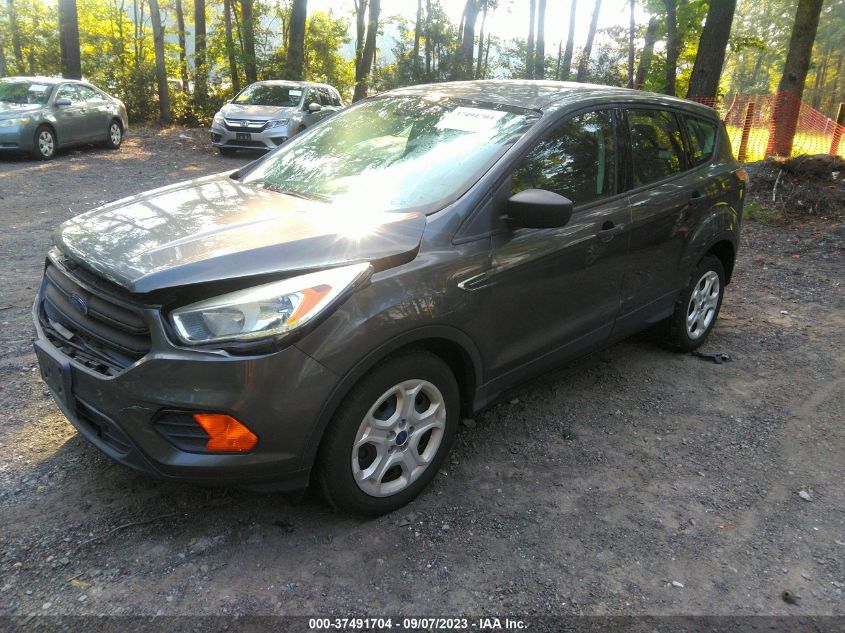 2017 FORD ESCAPE S - 1FMCU0F71HUA89485