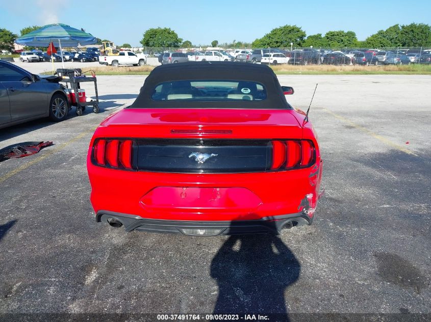 2018 FORD MUSTANG ECOBOOST - 1FATP8UH0J5138705