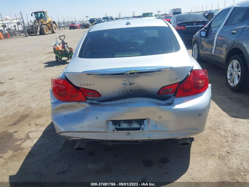 2013 INFINITI G37 SEDAN JOURNEY JN1CV6AP4DM719394