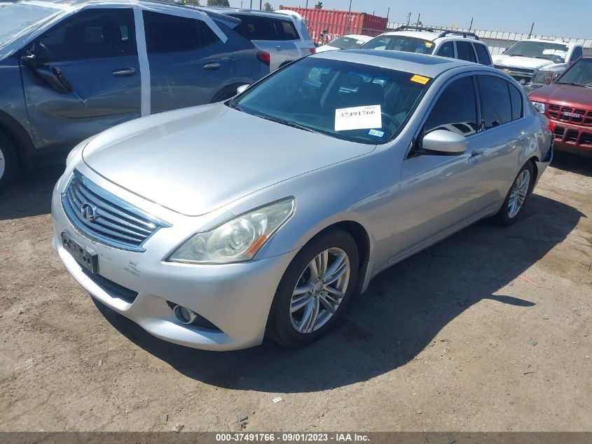 2013 INFINITI G37 SEDAN JOURNEY JN1CV6AP4DM719394