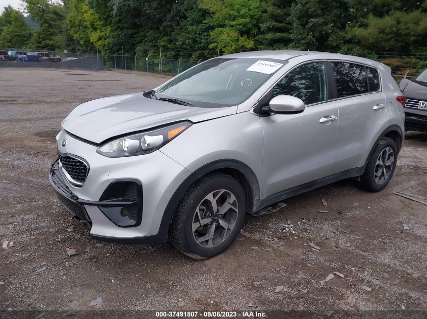 VIN KNDPM3AC3M7844429 2021 KIA SPORTAGE LX