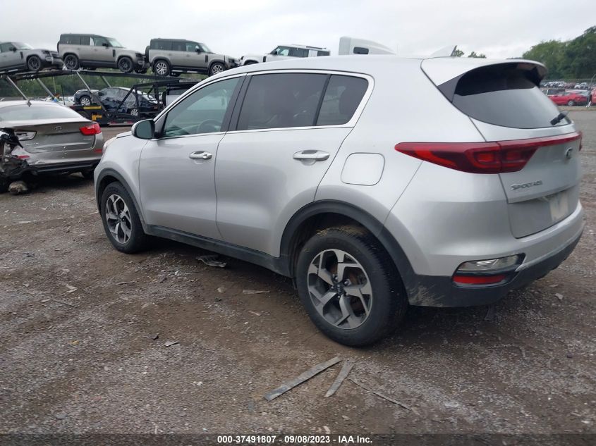 VIN KNDPM3AC3M7844429 2021 KIA SPORTAGE LX