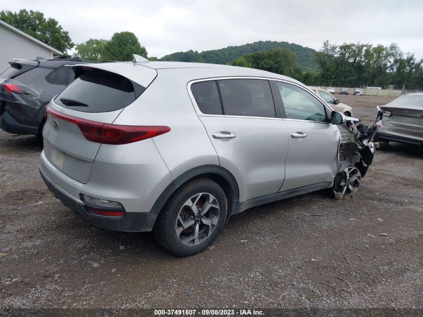 VIN KNDPM3AC3M7844429 2021 KIA SPORTAGE LX