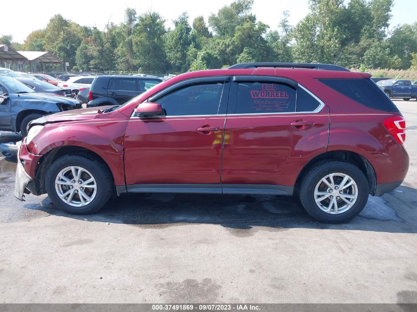 2017 CHEVROLET EQUINOX LT - 2GNFLFEK0H6124116