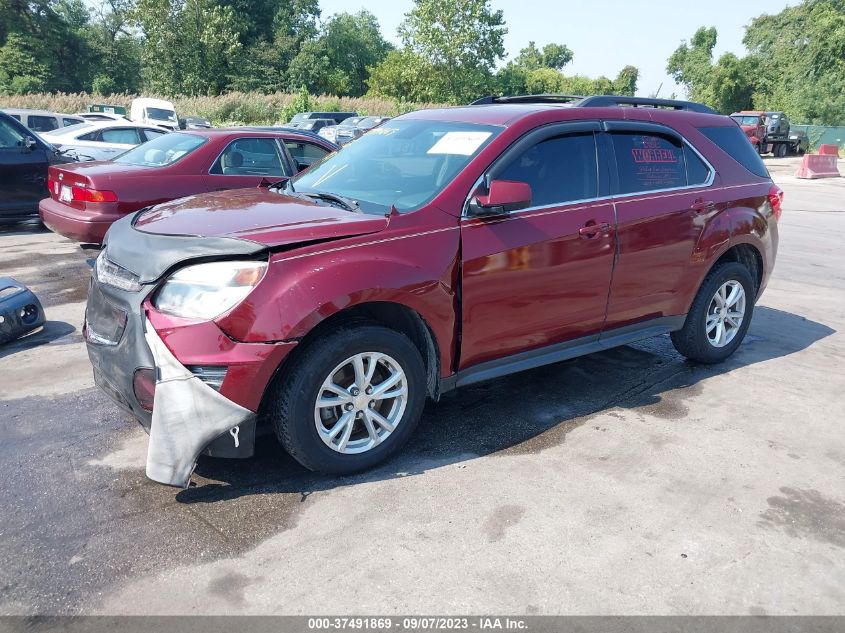 2017 CHEVROLET EQUINOX LT - 2GNFLFEK0H6124116