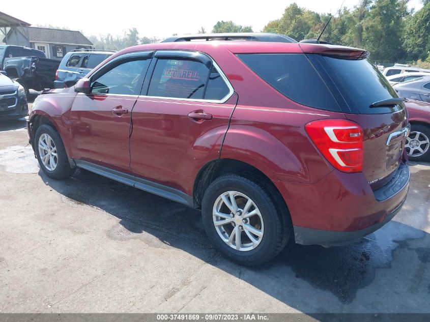 2017 CHEVROLET EQUINOX LT - 2GNFLFEK0H6124116