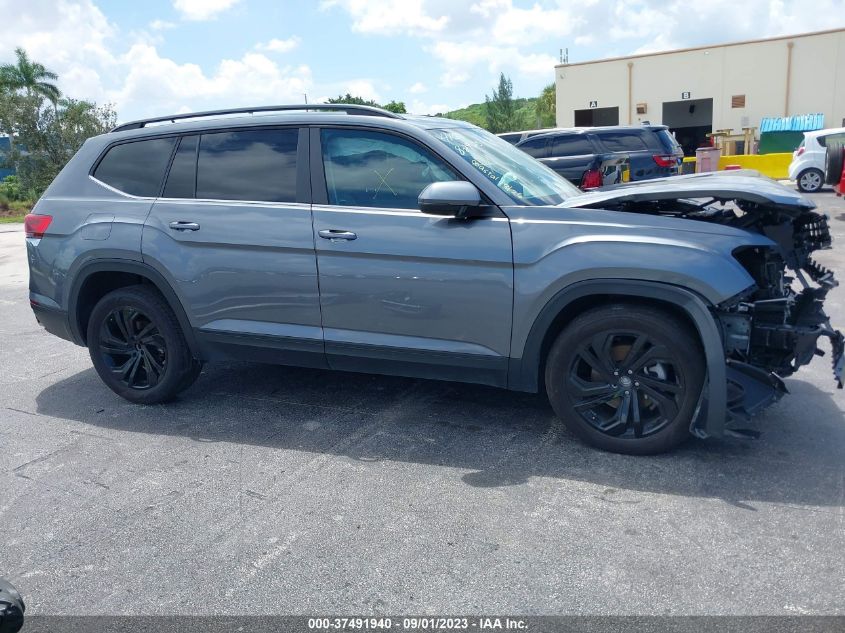 2022 VOLKSWAGEN ATLAS 3.6L V6 SE W/TECHNOLOGY - 1V2JR2CA8NC564168