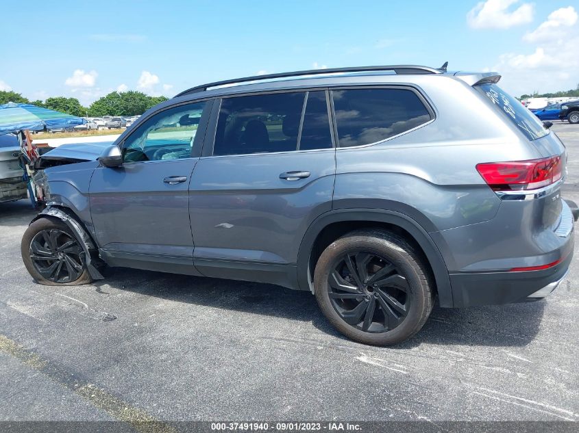 2022 VOLKSWAGEN ATLAS 3.6L V6 SE W/TECHNOLOGY - 1V2JR2CA8NC564168