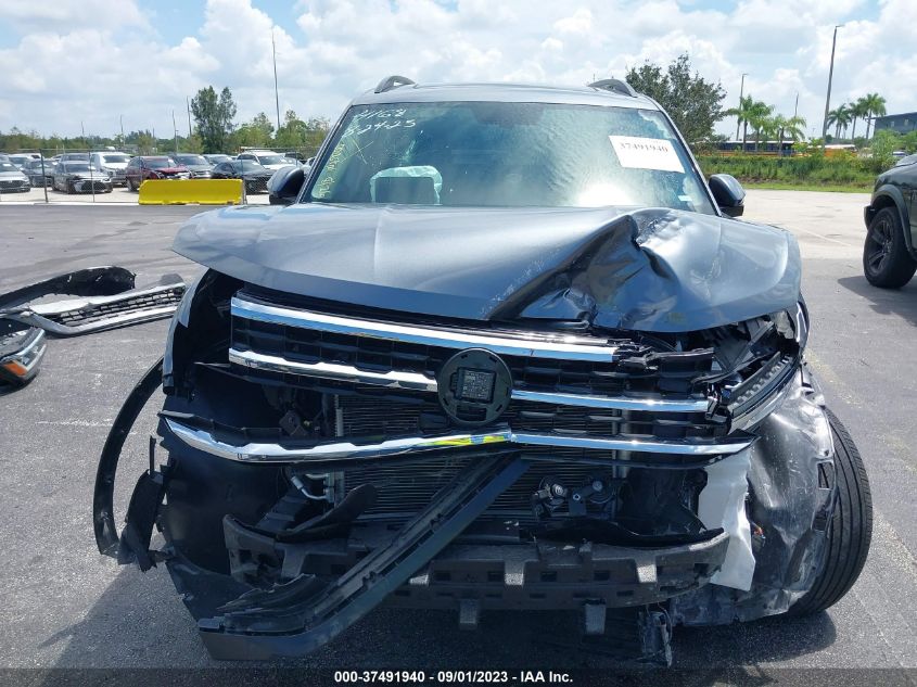 2022 VOLKSWAGEN ATLAS 3.6L V6 SE W/TECHNOLOGY - 1V2JR2CA8NC564168