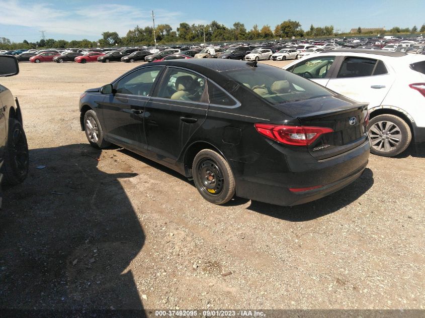 2016 HYUNDAI SONATA 2.4L SE - 5NPE24AF8GH406860