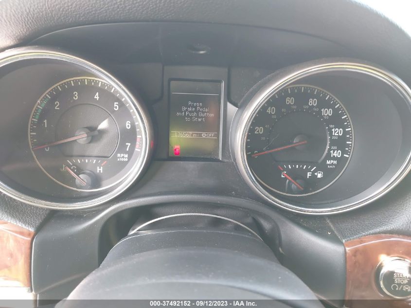 2013 JEEP GRAND CHEROKEE LIMITED - 1C4RJEBG2DC546721