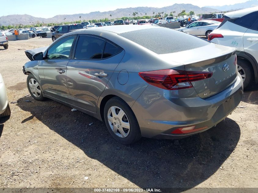 2019 HYUNDAI ELANTRA SE - 5NPD74LF0KH494273