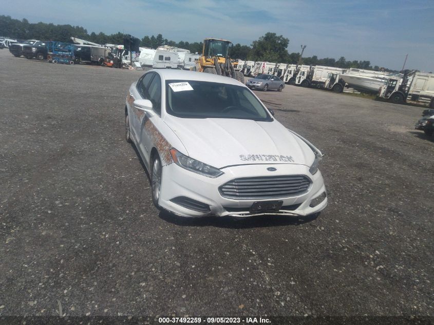 2013 FORD FUSION SE HYBRID - 3FA6P0LU7DR283111