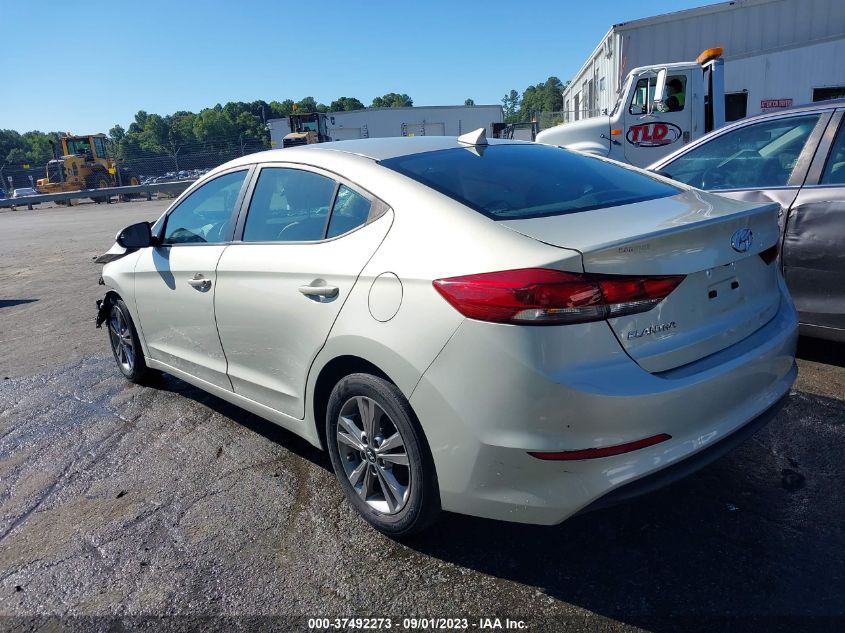 2017 HYUNDAI ELANTRA SE - KMHD84LF4HU402279