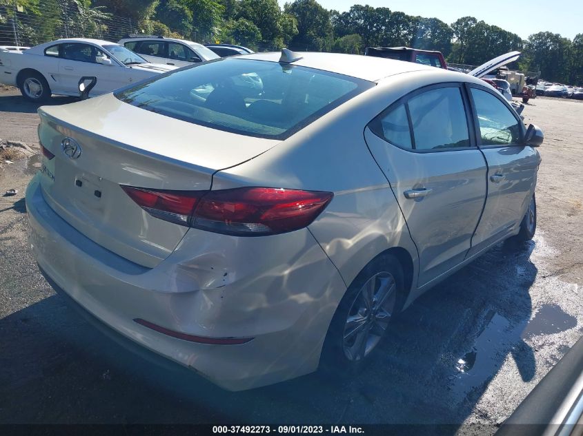 2017 HYUNDAI ELANTRA SE - KMHD84LF4HU402279