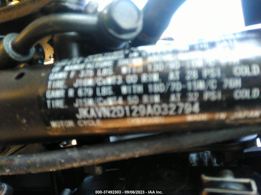 2009 KAWASAKI VN900 D - JKAVN2D129A032794