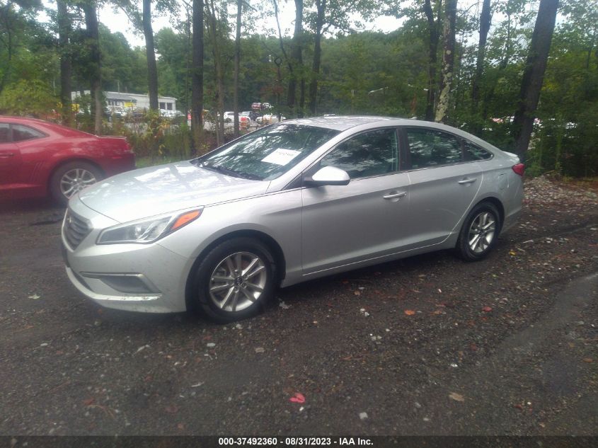 2016 HYUNDAI SONATA 2.4L SE - 5NPE24AF5GH362350