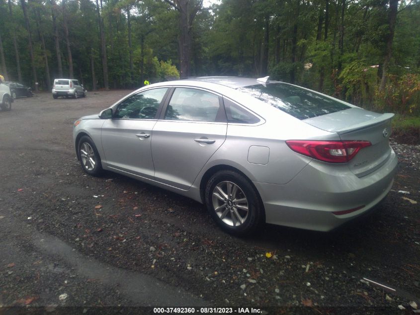 2016 HYUNDAI SONATA 2.4L SE - 5NPE24AF5GH362350