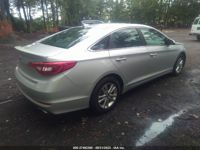 2016 HYUNDAI SONATA 2.4L SE - 5NPE24AF5GH362350