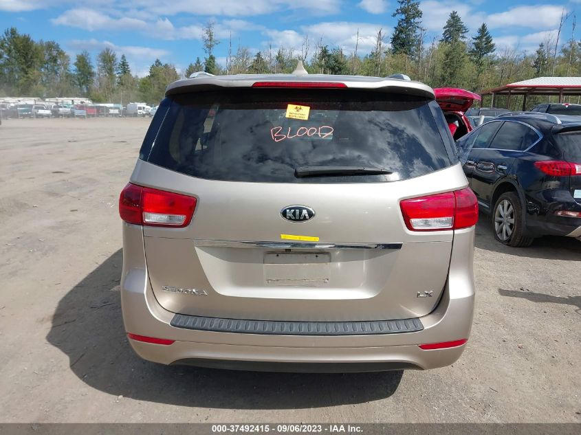 2015 KIA SEDONA LX - KNDMB5C16F6080360