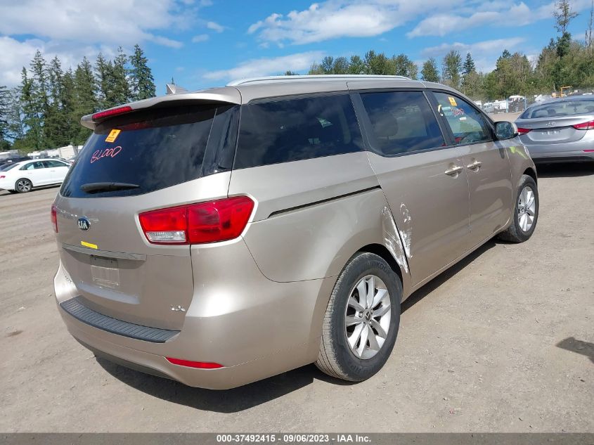 2015 KIA SEDONA LX - KNDMB5C16F6080360