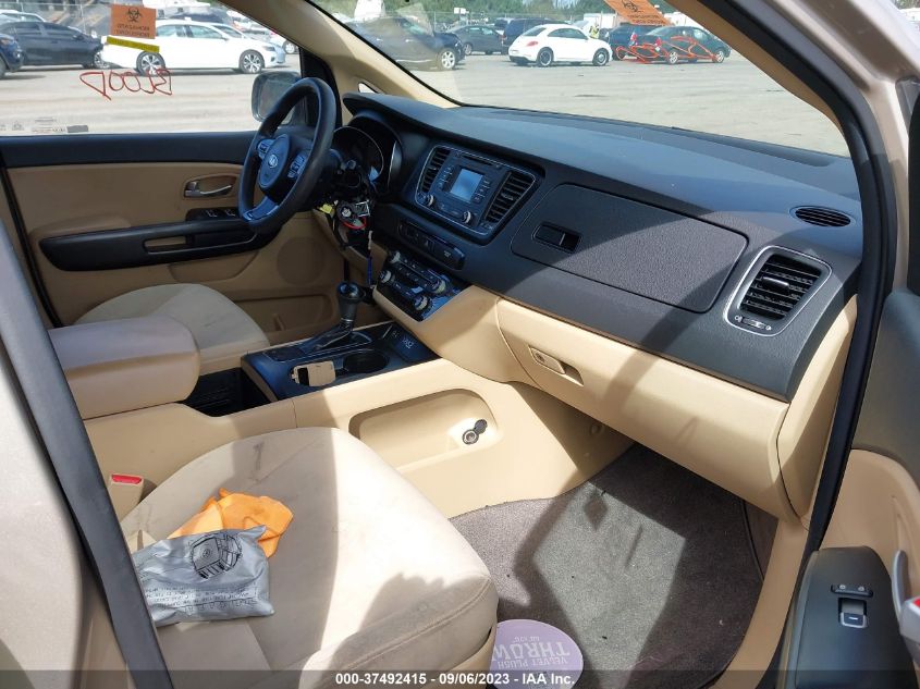 2015 KIA SEDONA LX - KNDMB5C16F6080360