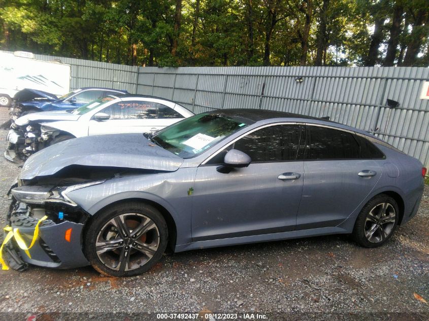 2022 KIA K5 EX - 5XXG34J27NG133387
