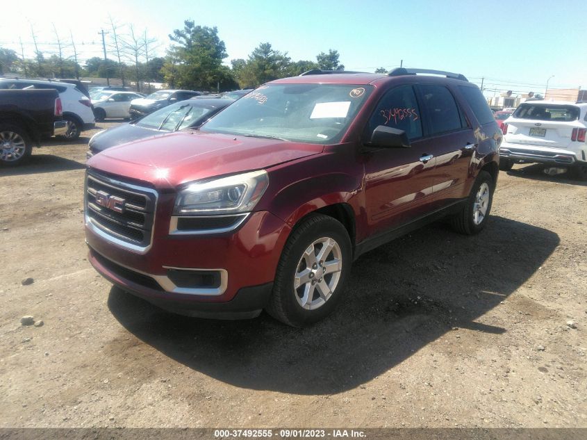 2015 GMC ACADIA SLE 1GKKRPKDXFJ330534