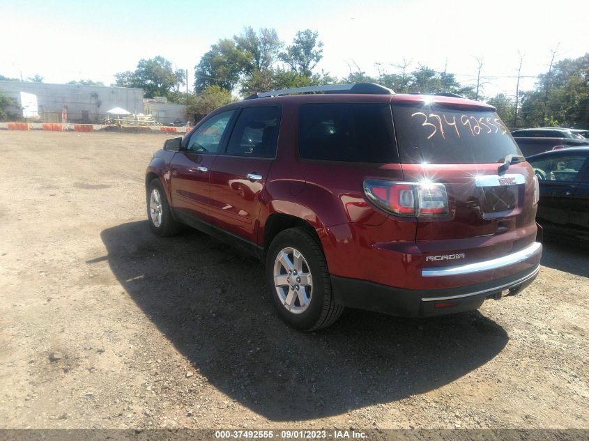 2015 GMC ACADIA SLE 1GKKRPKDXFJ330534