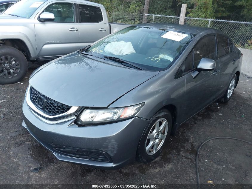 2013 HONDA CIVIC SDN LX - 19XFB2F58DE264180
