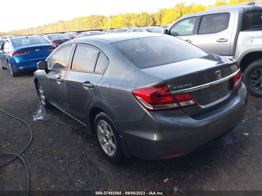 2013 HONDA CIVIC SDN LX - 19XFB2F58DE264180