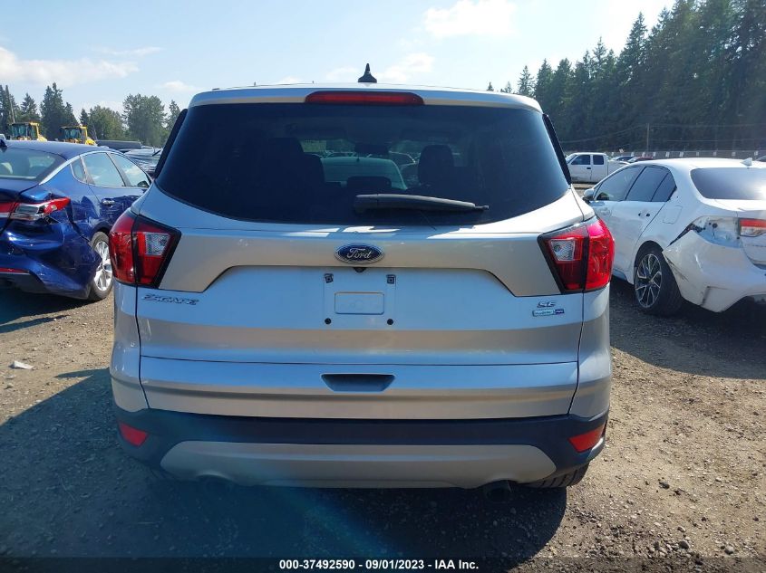 2019 FORD ESCAPE SE - 1FMCU9GD9KUC06262