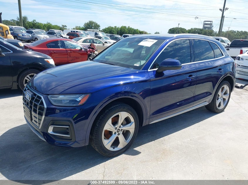 VIN WA1BAAFY0M2059076 2021 AUDI Q5 PREMIUM PLUS