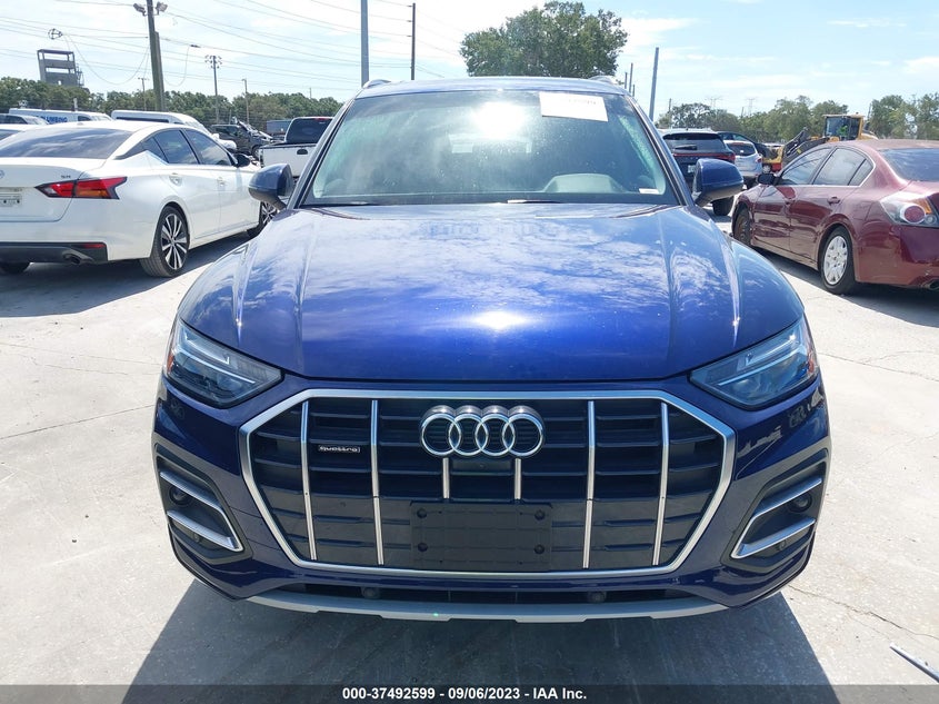 VIN WA1BAAFY0M2059076 2021 AUDI Q5 PREMIUM PLUS