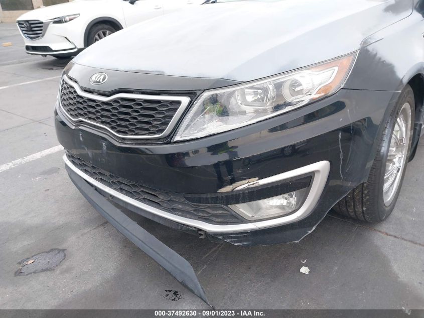 2013 KIA OPTIMA HYBRID EX - KNAGM4AD8D5050906