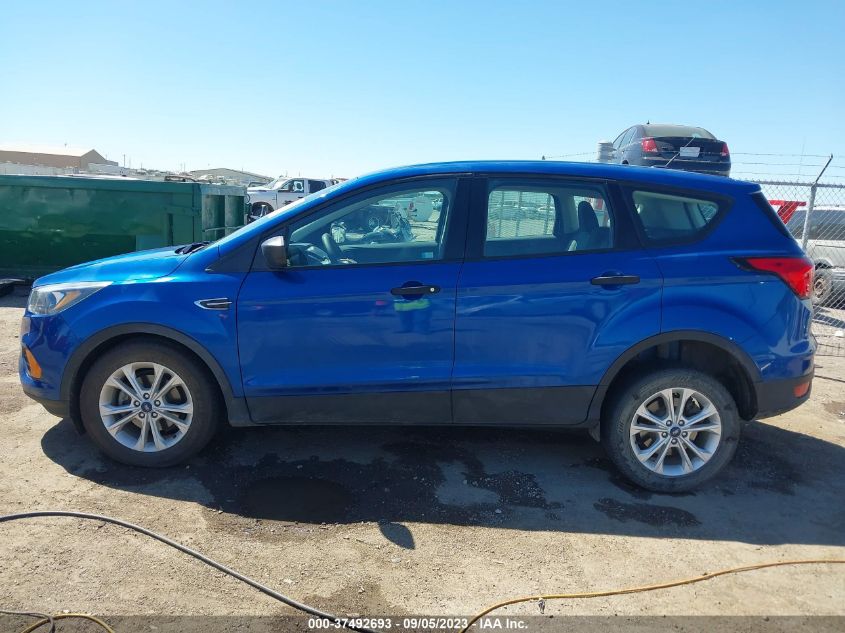 2019 FORD ESCAPE S - 1FMCU0F7XKUB59427