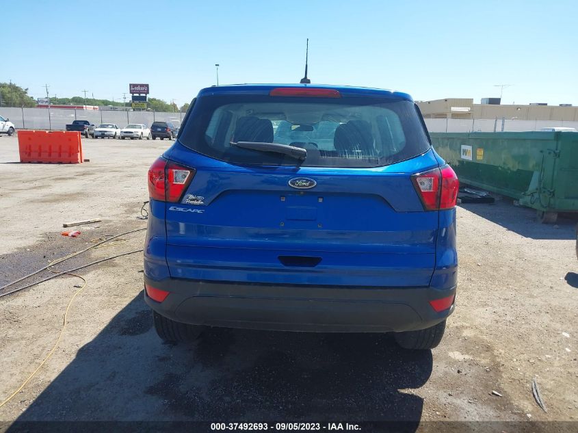 2019 FORD ESCAPE S - 1FMCU0F7XKUB59427