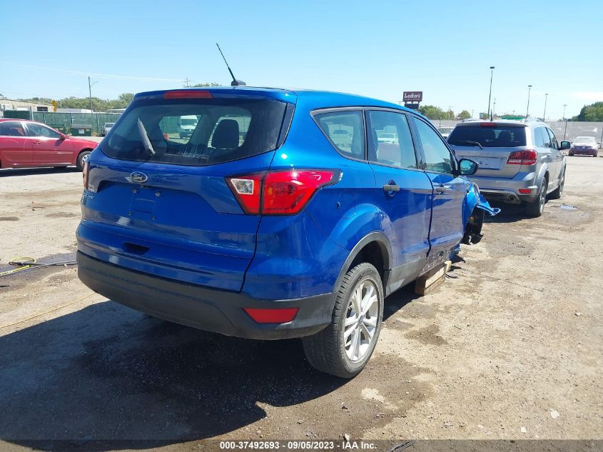 2019 FORD ESCAPE S - 1FMCU0F7XKUB59427