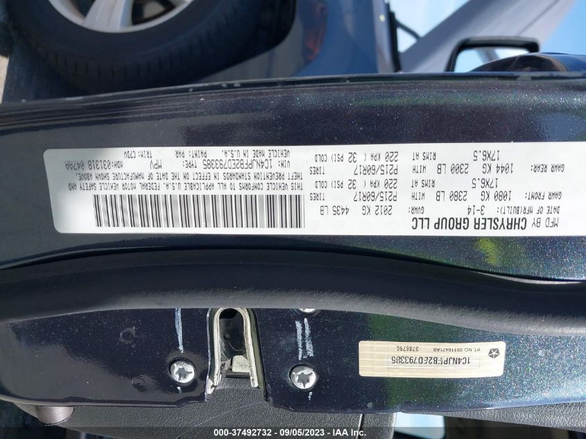 2014 JEEP PATRIOT LATITUDE - 1C4NJPFB2ED793385