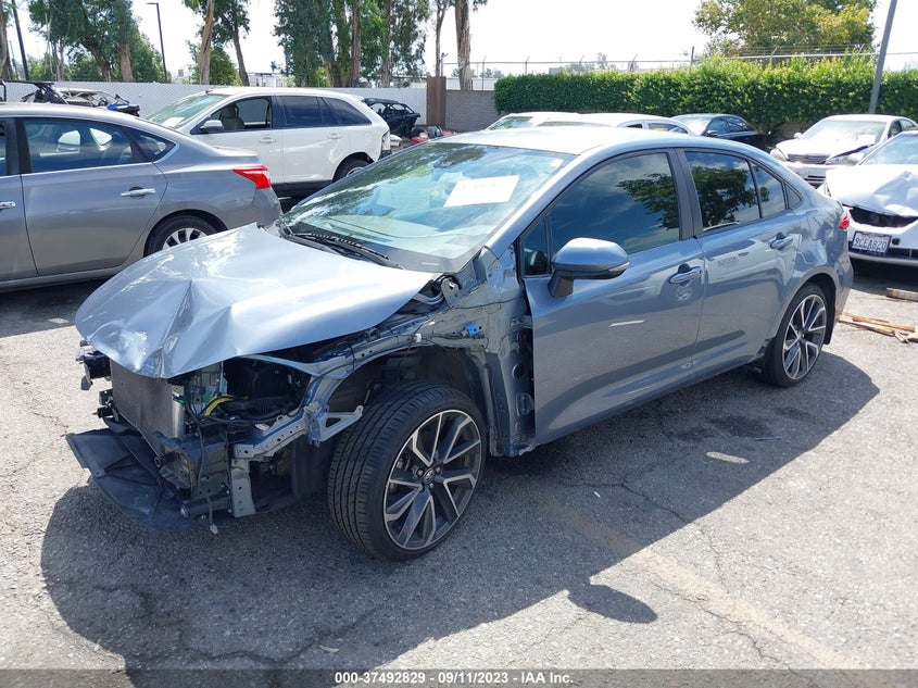 VIN JTDS4RCE8LJ010055 2020 TOYOTA COROLLA SE/NIGHTSHADE